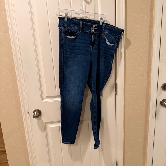 Torrid Dark Blue Skinny Jeans - Picture 1 of 10